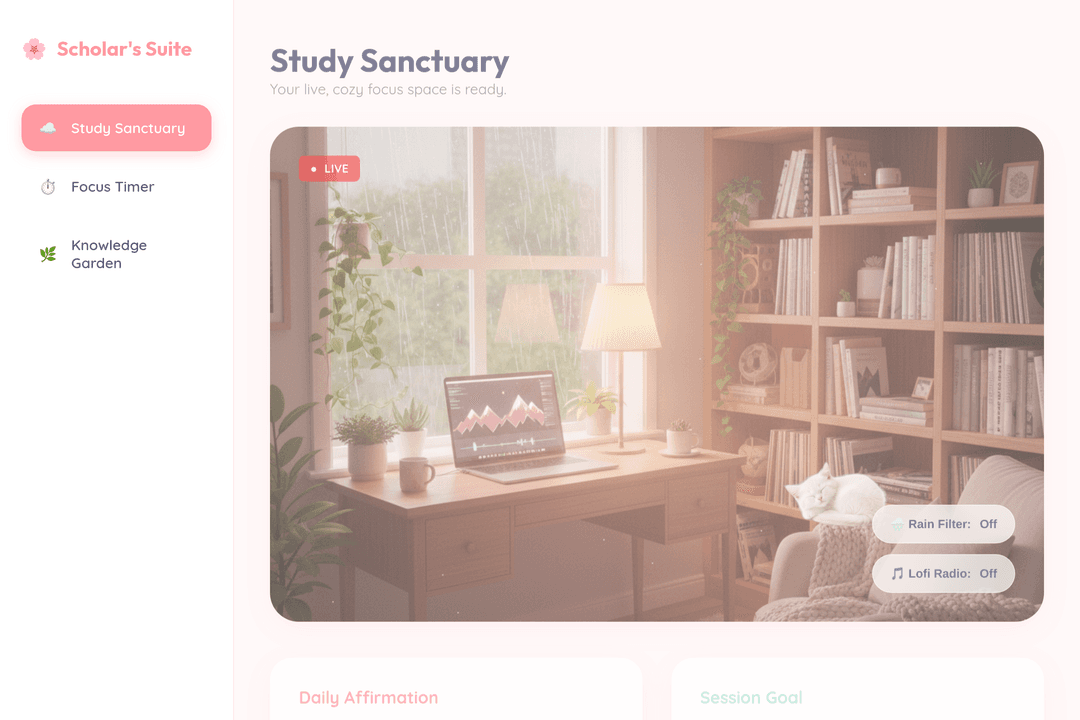 Study With Me and Pomodoro