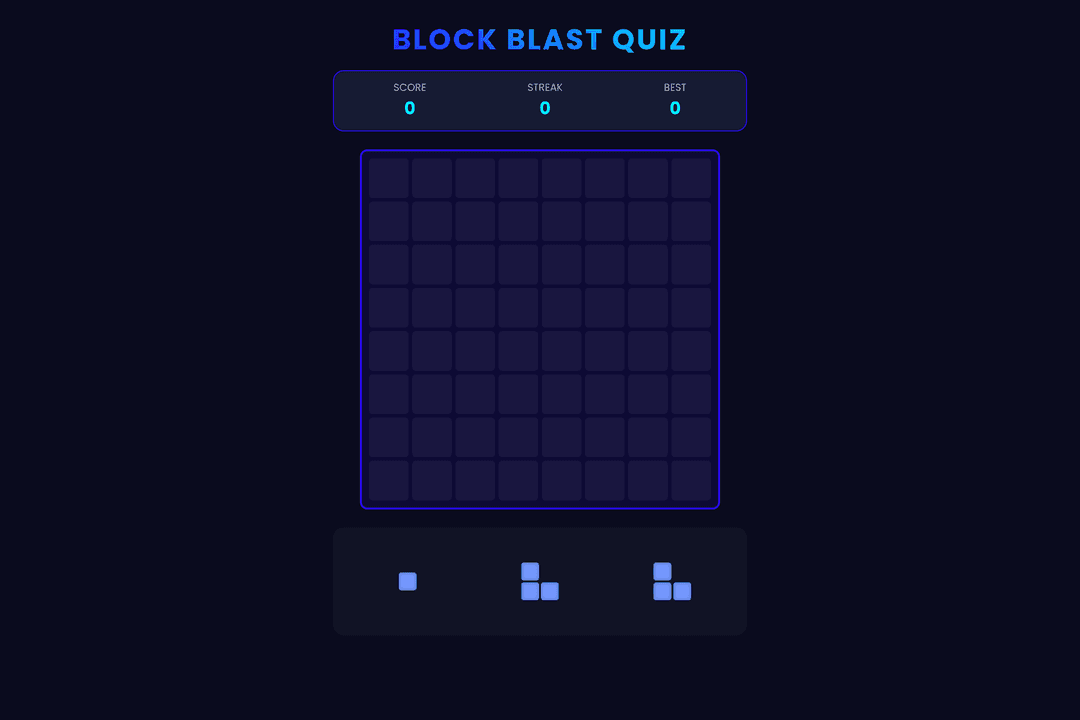 Block Blast Quiz