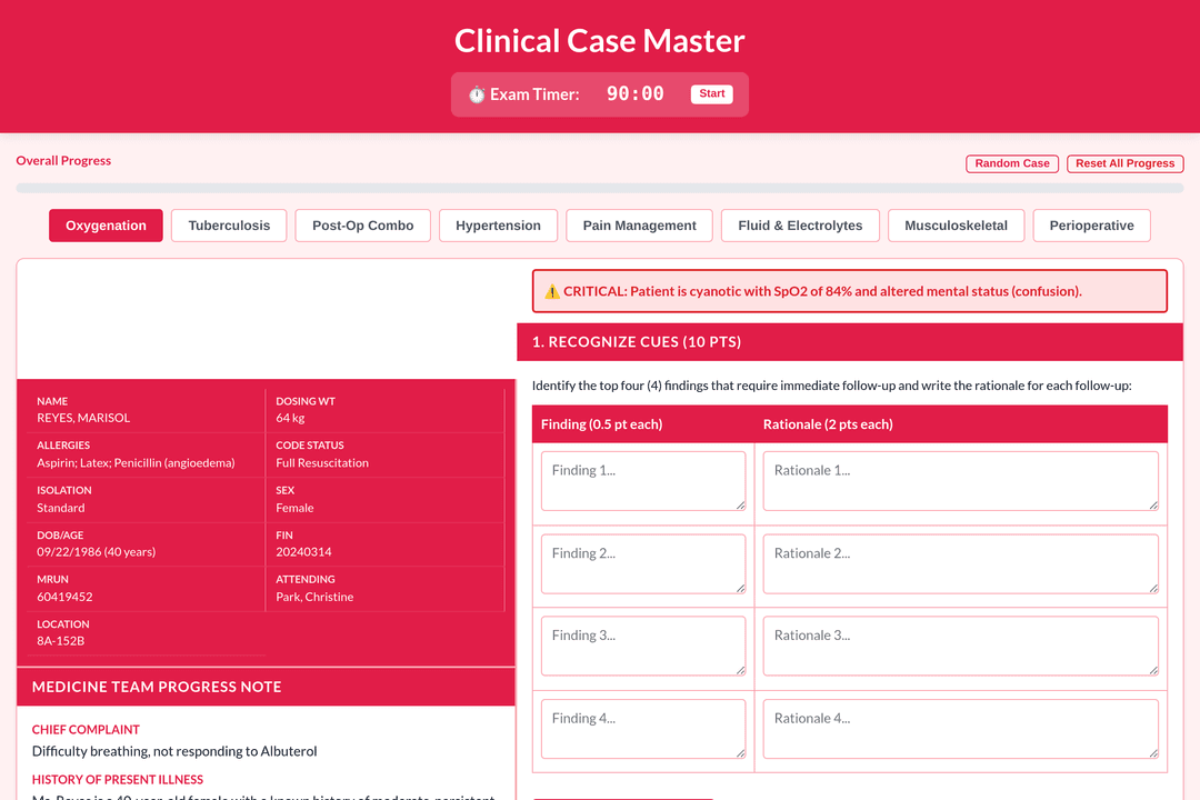 Clinical Case Master