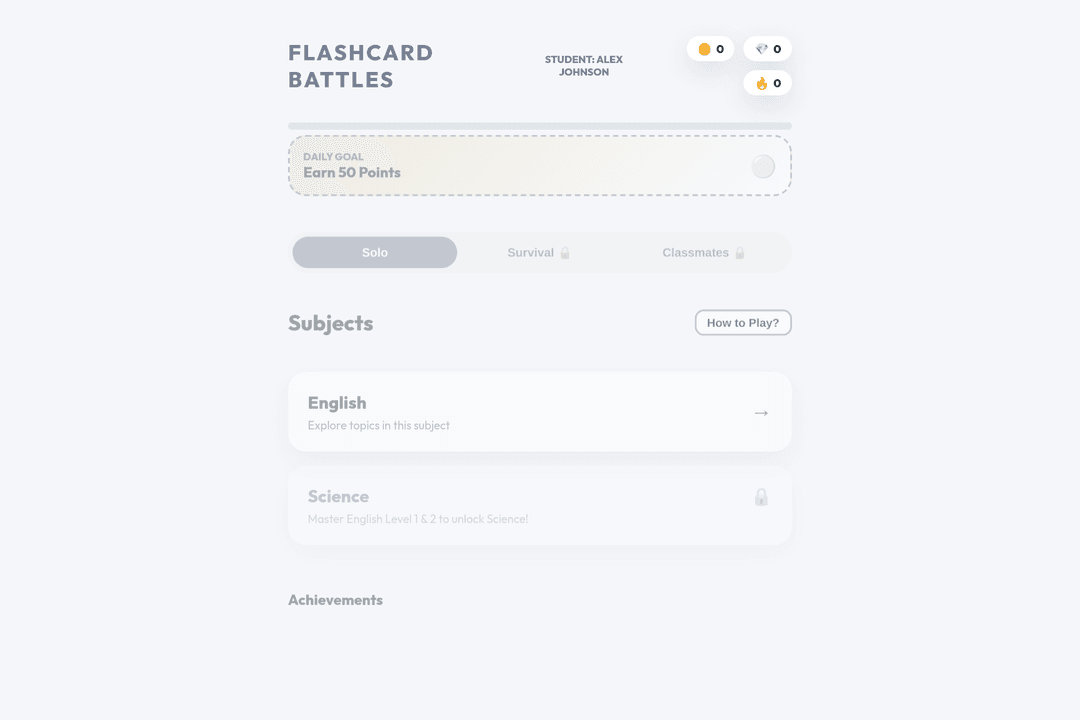 Flashcard Battles