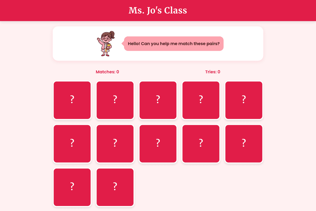 Ms Jo Class