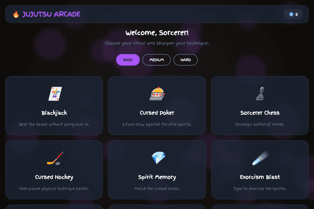 Cosmic Game Hub