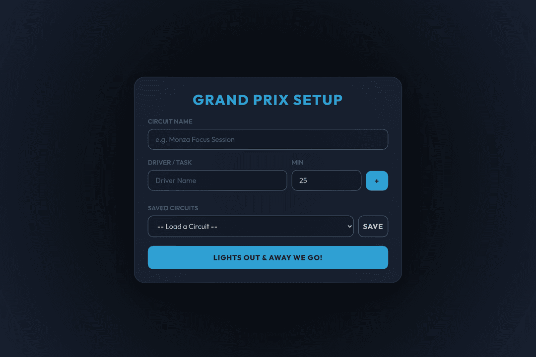 Race Timer Learn