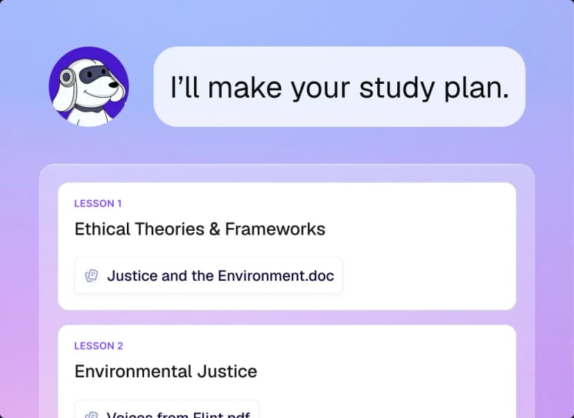 AI Study Plan Generator | The Best AI Tools for Learning | StudyFetch