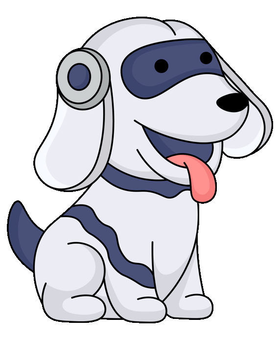 Dog with notifications